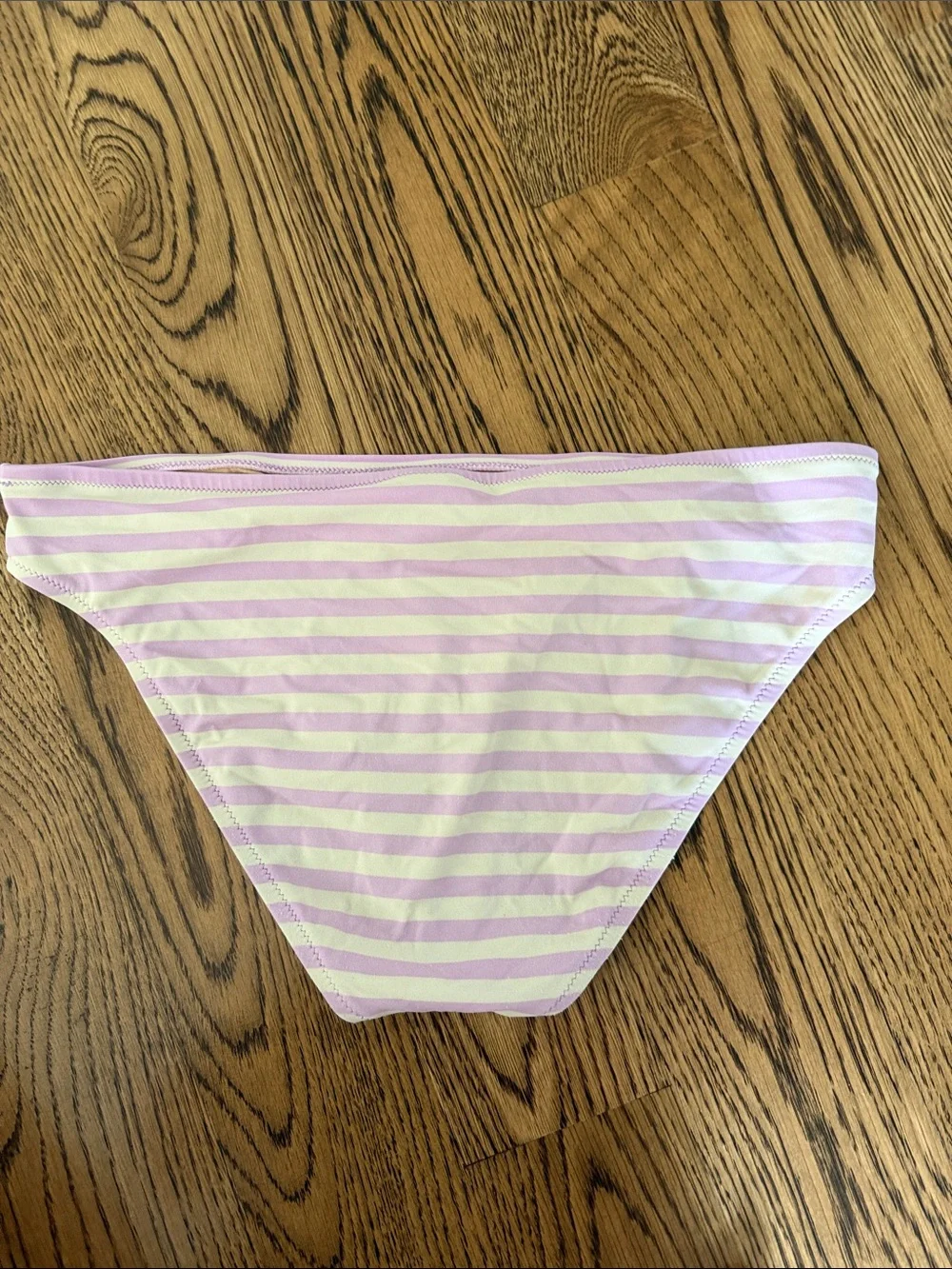 J. Crew Pink and White Striped Tankini Set